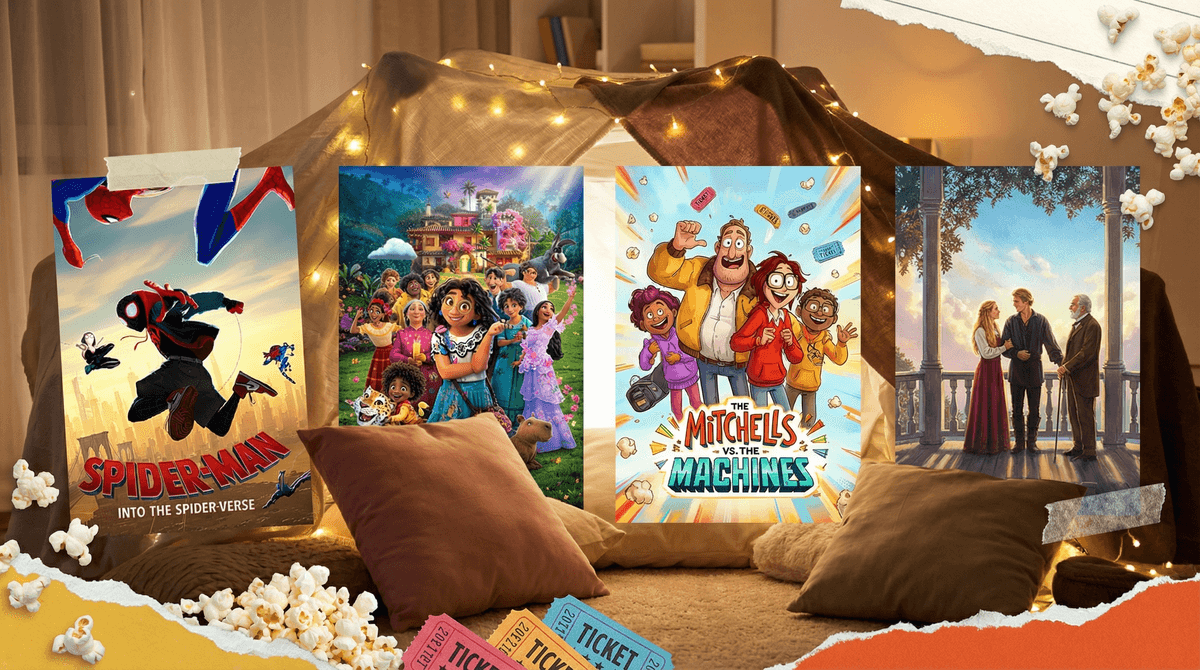 Illustration for 21 Great Sleepover Movies for 10-12 Year Olds