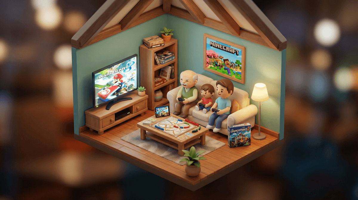 Illustration for The Best Multiplayer Games for Family Game Night