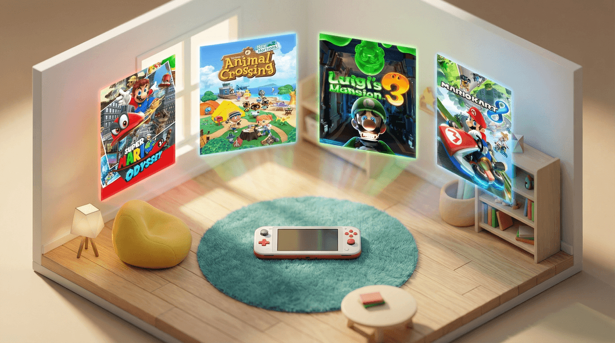 Illustration for The Best Nintendo Switch Games for Young Kids: Your Ultimate Guide