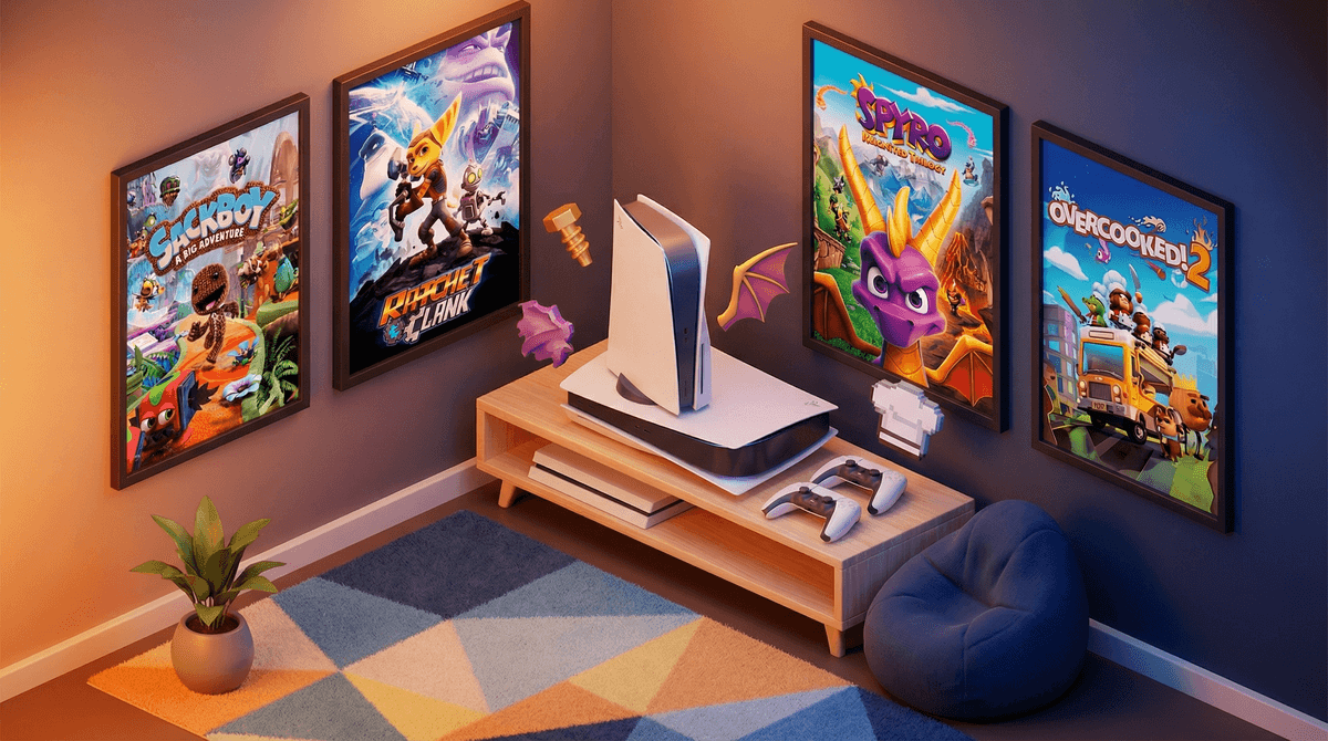 Illustration for The Best PS4 Games for 9-Year-Olds: Age-Appropriate Adventures Without the Violence