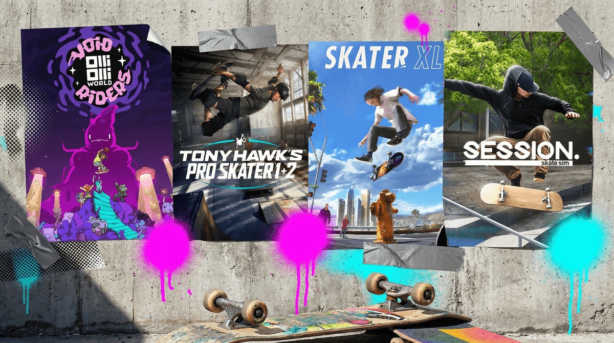 Illustration for 12 Best Skateboard Games for Kids, Ranked by Age