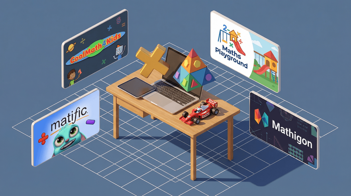 Illustration for Math Game Websites: 12 Fun and Free Sites for Every Grade