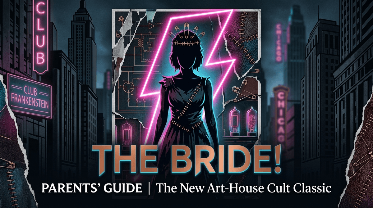 Illustration for The Bride!: A Parents Guide to the Punk-Rock Monster Reboot