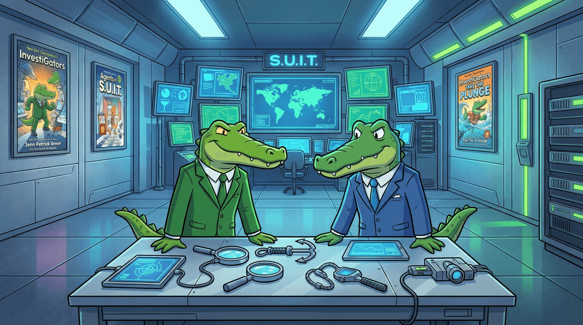 Illustration for InvestiGators: The Gator-Powered Gateway to Reading