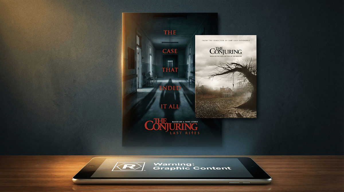 Illustration for The Conjuring: Last Rites: What Parents Need to Know About the Franchise's Most Graphic Entry