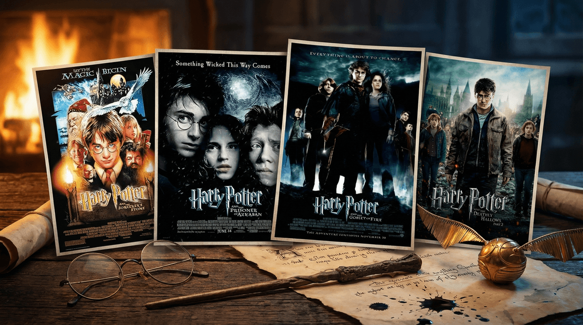 Illustration for Harry Potter Movies Age Rating: A Guide for Every Film