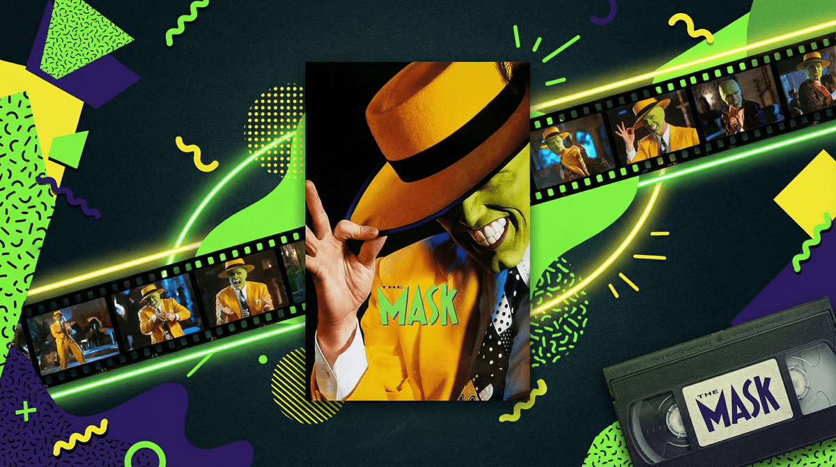 Illustration for The Mask (1994): What Parents Need to Know About This PG-13 Jim Carrey Classic