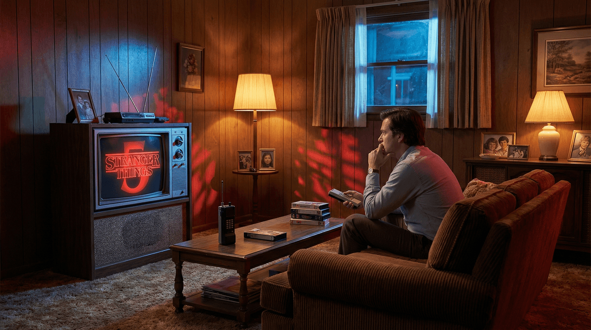 Illustration for Is Stranger Things Appropriate for 12-Year-Olds?