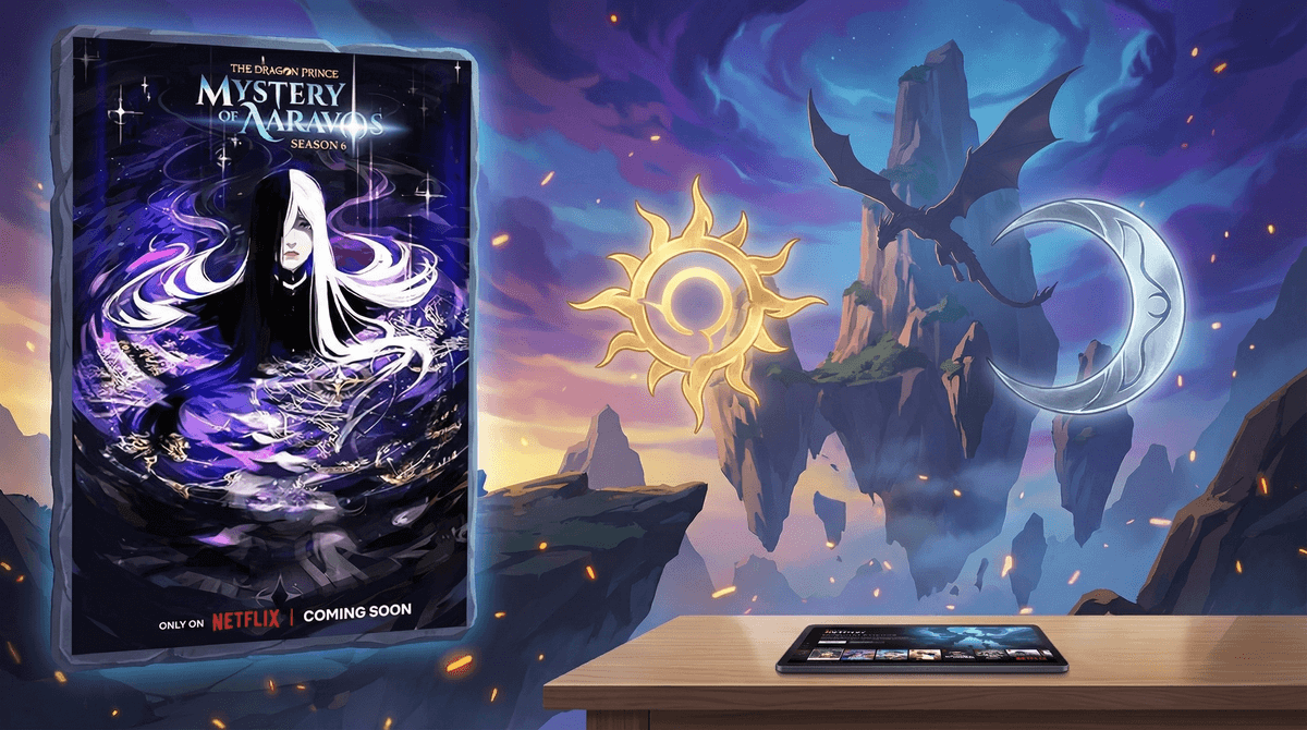 Illustration for The Dragon Prince: A Parent's Guide to Netflix's Fantasy Epic