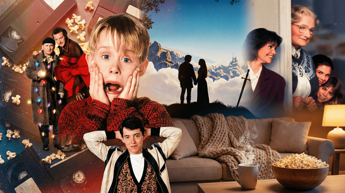 Illustration for The Funniest Classic Comedy Movies to Watch with Your Kids