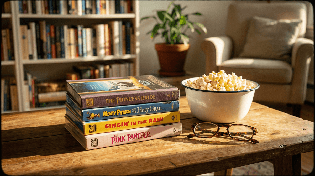 Illustration for Classic Comedy Movies: Building a Family Film Library That Actually Ages Well