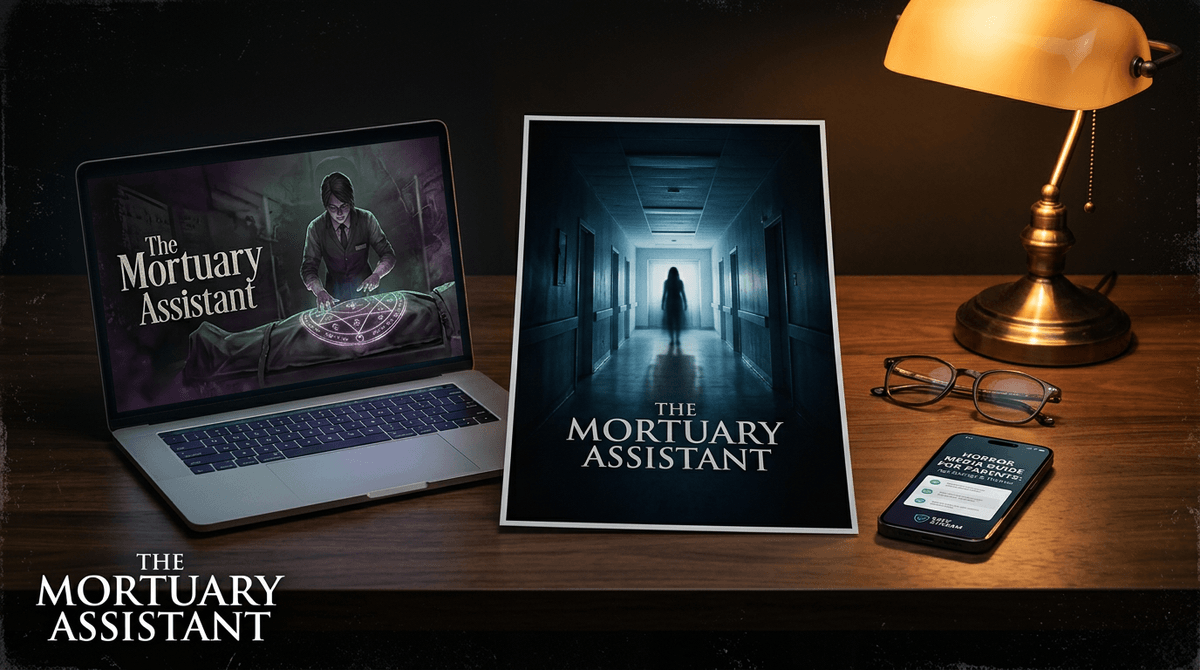Illustration for The Mortuary Assistant Movie: A Parent’s Guide