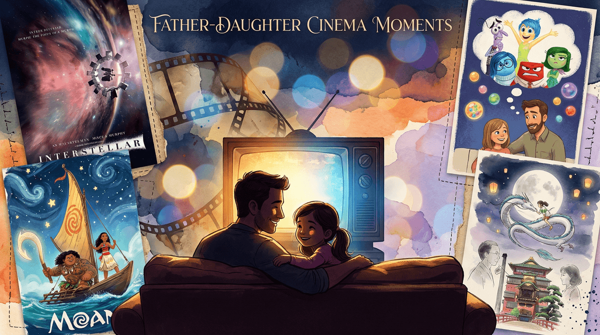 Illustration for Sad Father Daughter Movies: 12 Tear-Jerkers for Families