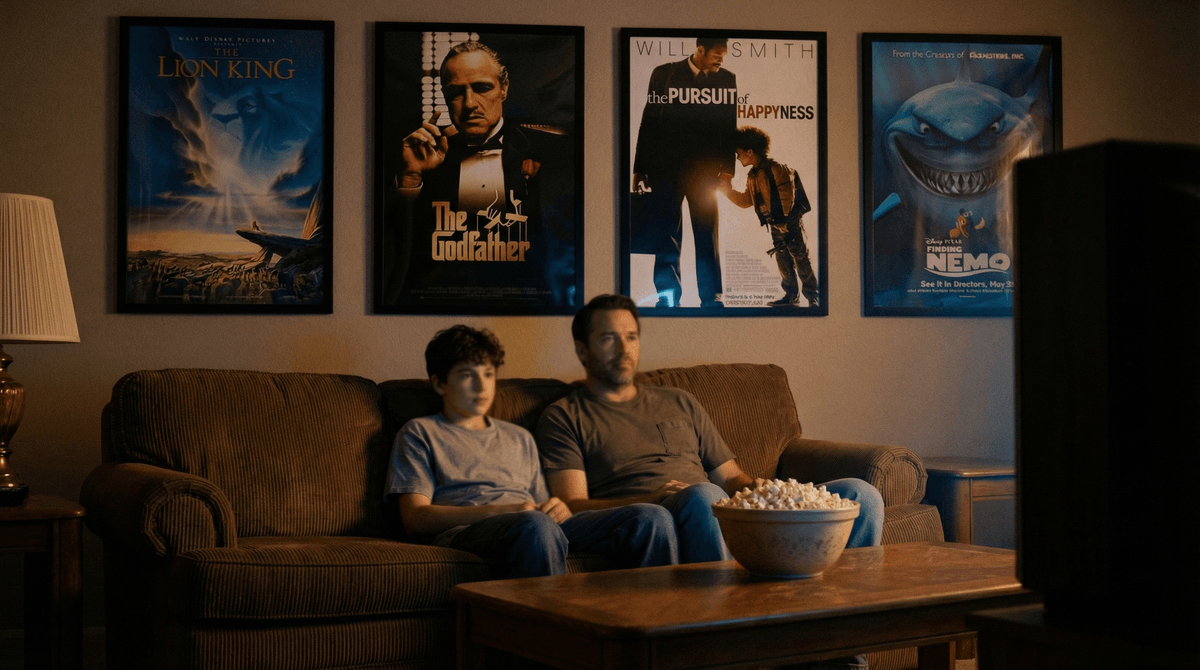 Illustration for The Most Memorable Father-Son Movie Duos: From Mufasa to The Godfather