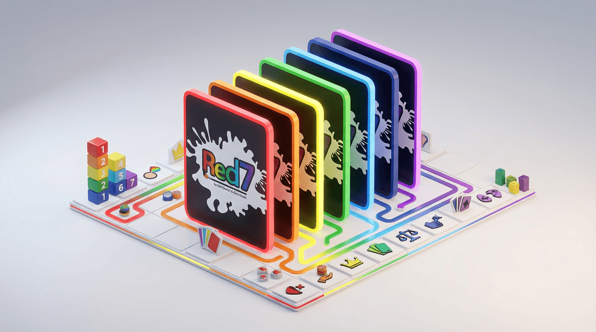 Illustration for Red 7 Card Game: The Fast-Paced Strategy Game That Teaches Kids to Think on Their Feet