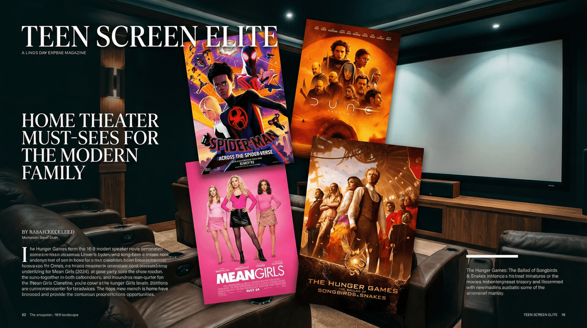 Illustration for 25 Best Movies for 13 Year Olds (2024-2025) Ranked by Genre