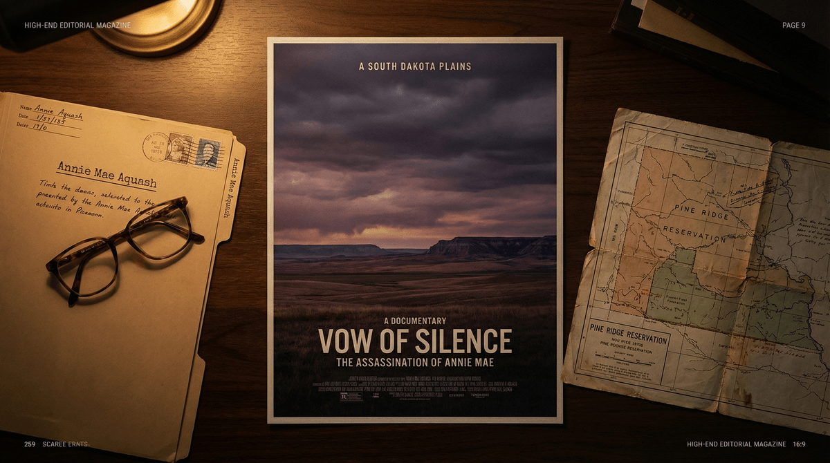 Illustration for Vow of Silence: The Assassination of Annie Mae