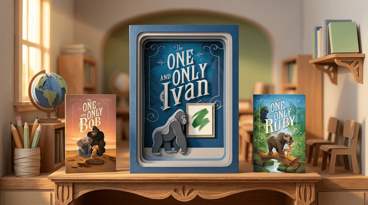 Illustration for Why Every 4th Grader is Reading The One and Only Ivan