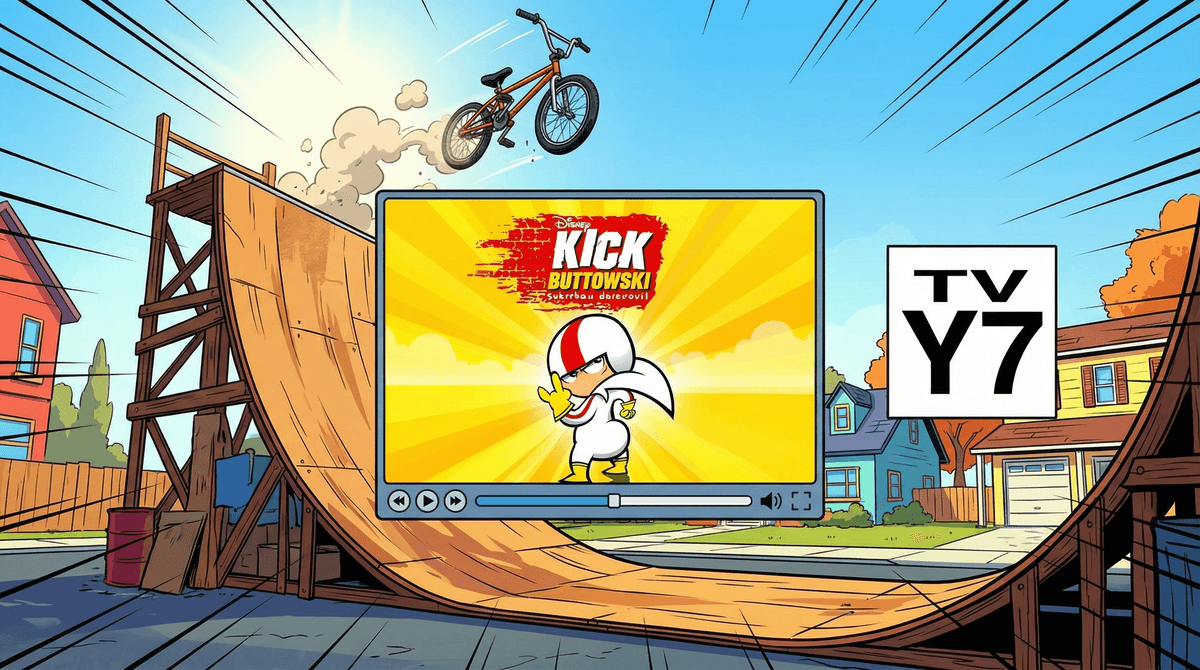 Illustration for Kick Buttowski Age Rating: Why It's Rated TV-Y7