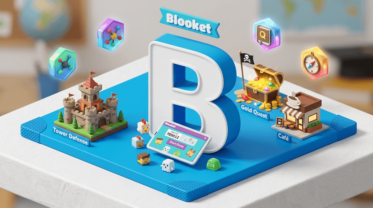 Illustration for What Parents Need to Know About Blooket