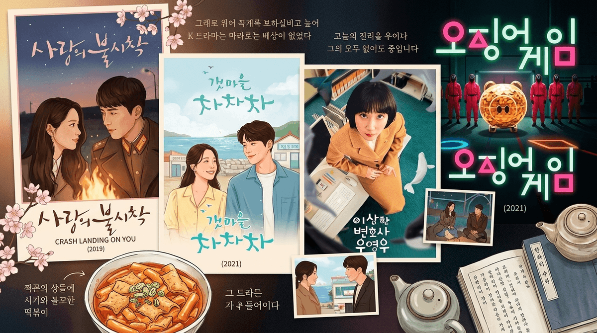 Illustration for The Parent’s Guide to K-Dramas: From 'Squid Game' to Slow-Burn Romance