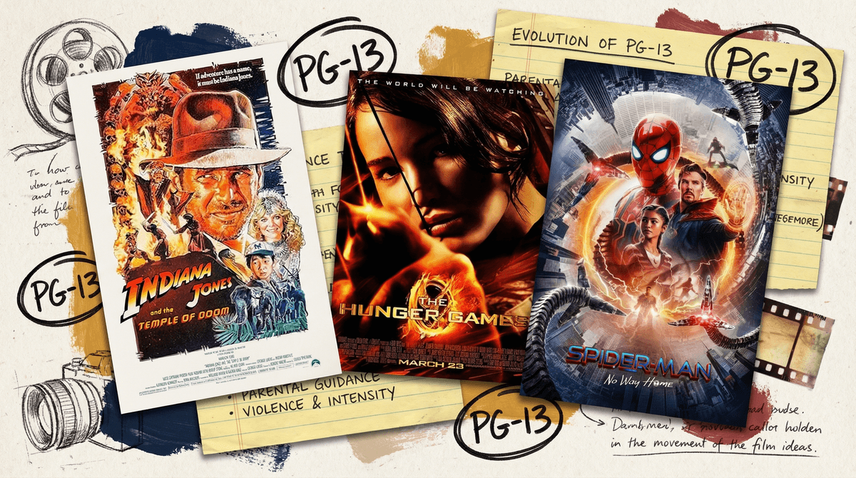 Illustration for The Parent's Guide to PG-13 Movie Ratings