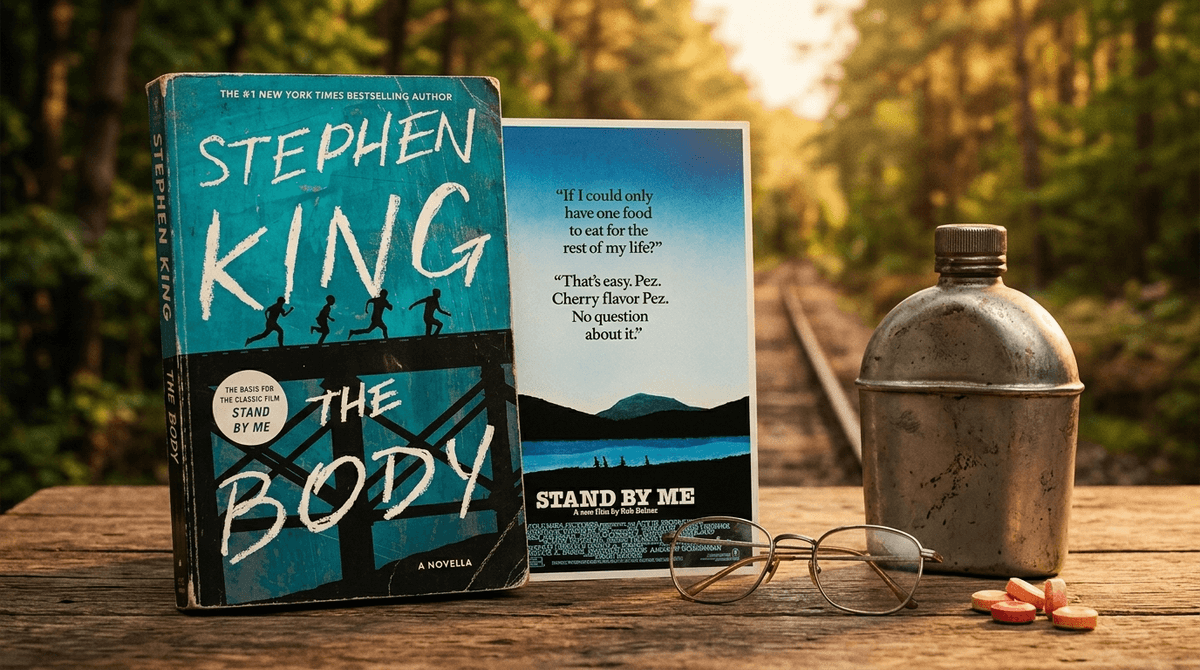 Illustration for Stand by Me: Navigating the F-Bombs and Friendships of an 80s Classic