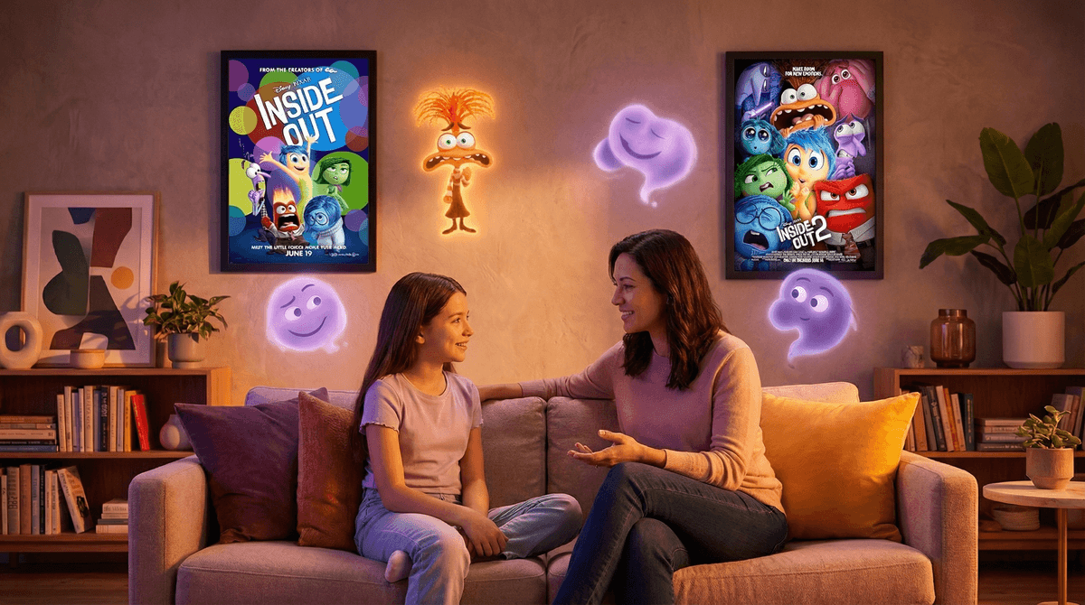 Anxiety is the New Orange: How to Talk to Your Kids After Inside Out 2