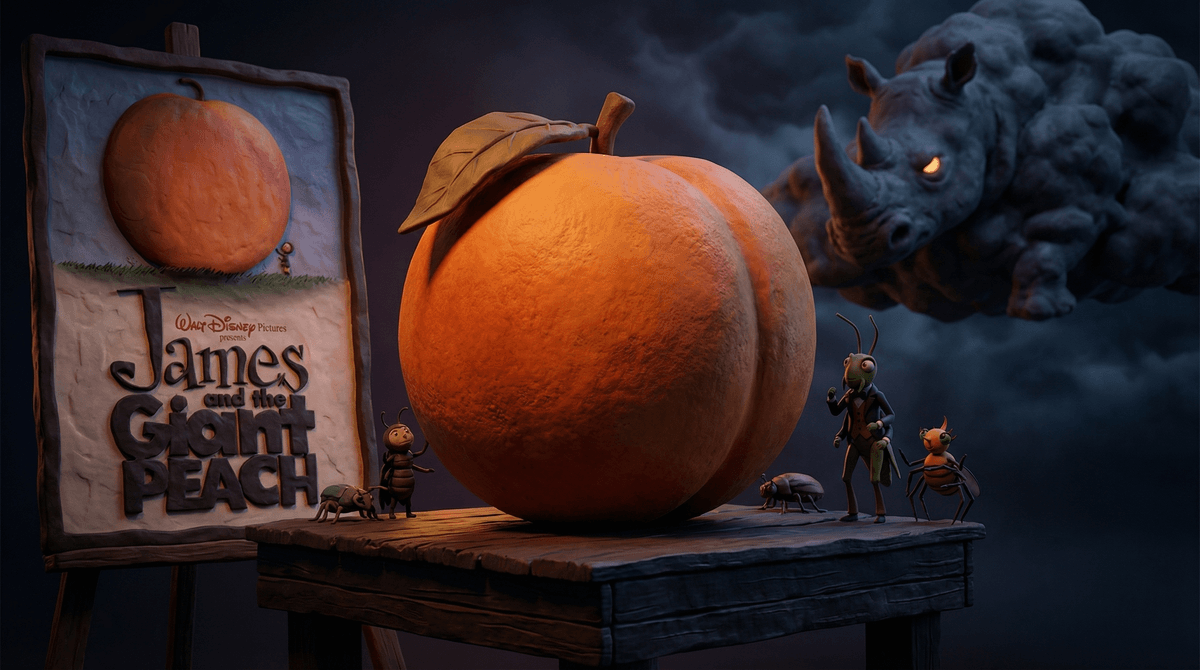 Illustration for The Real Age Rating for James and the Giant Peach: Beyond the PG Label