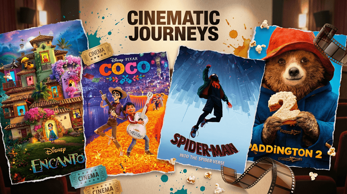 Illustration for The Top 20 Kid-Friendly Movies for Family Movie Night