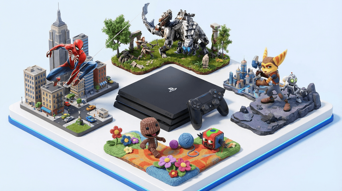 Illustration for 22 Best PS4 Games for Kids: Top Picks for Every Age