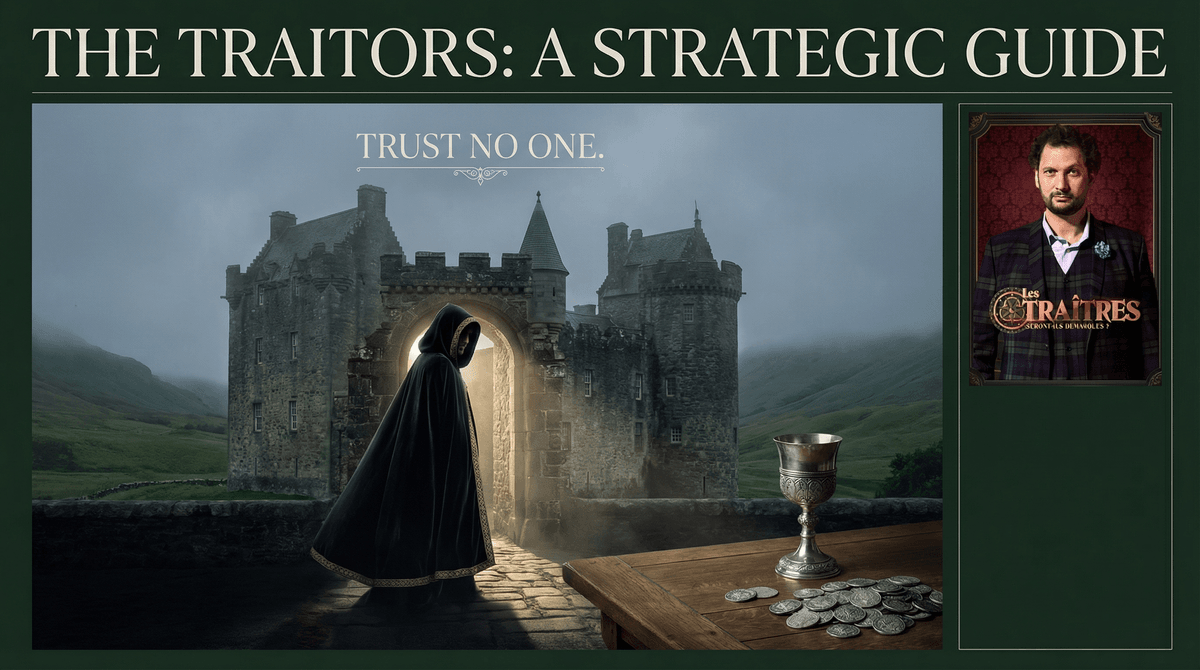 Illustration for The Traitors: Should Your Teen Watch This Psychological Reality Show?