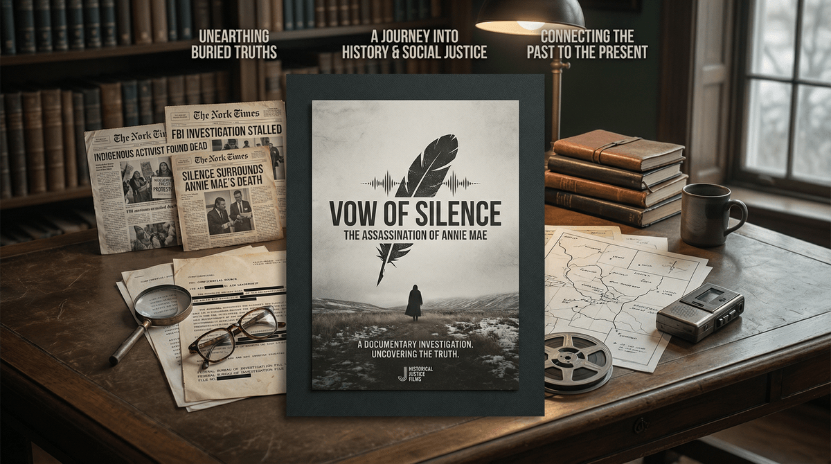 Illustration for Vow of Silence: The Assassination of Annie Mae