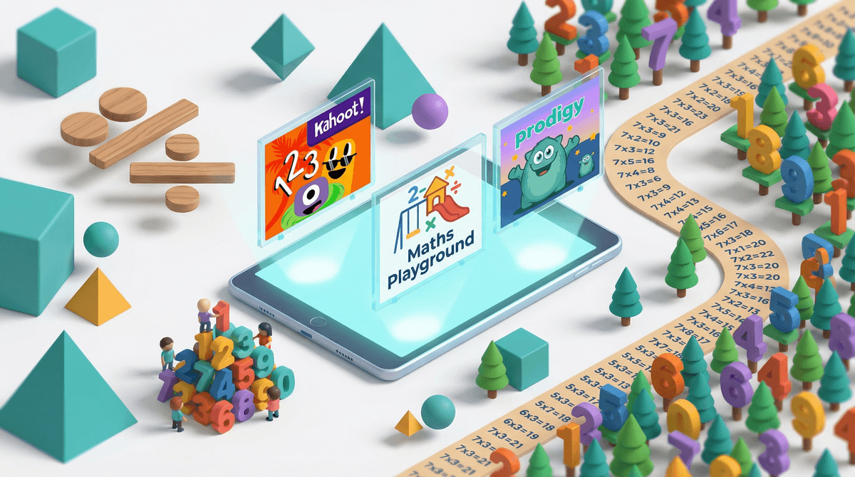 Illustration for The Ultimate Guide to 4th Grade Math Games: Learning Disguised as Screen Time