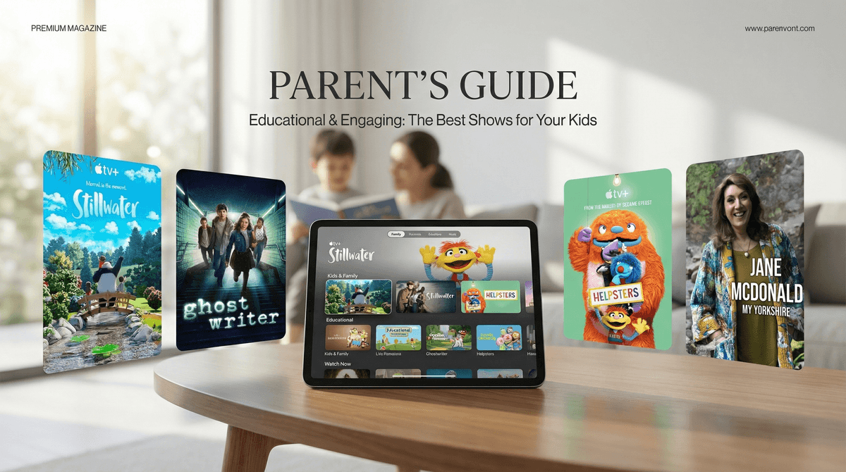 Illustration for Apple TV+ Educational Content: 12 Best Shows for Kids