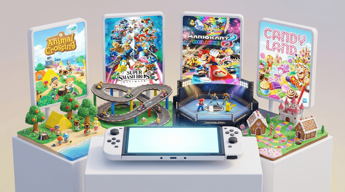 Illustration for The Ultimate Guide to Best Nintendo Switch Games for Kids