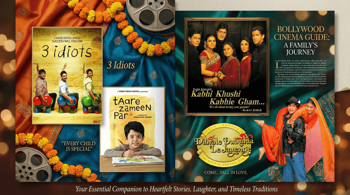 Illustration for The Ultimate Guide to Bollywood Family Movies