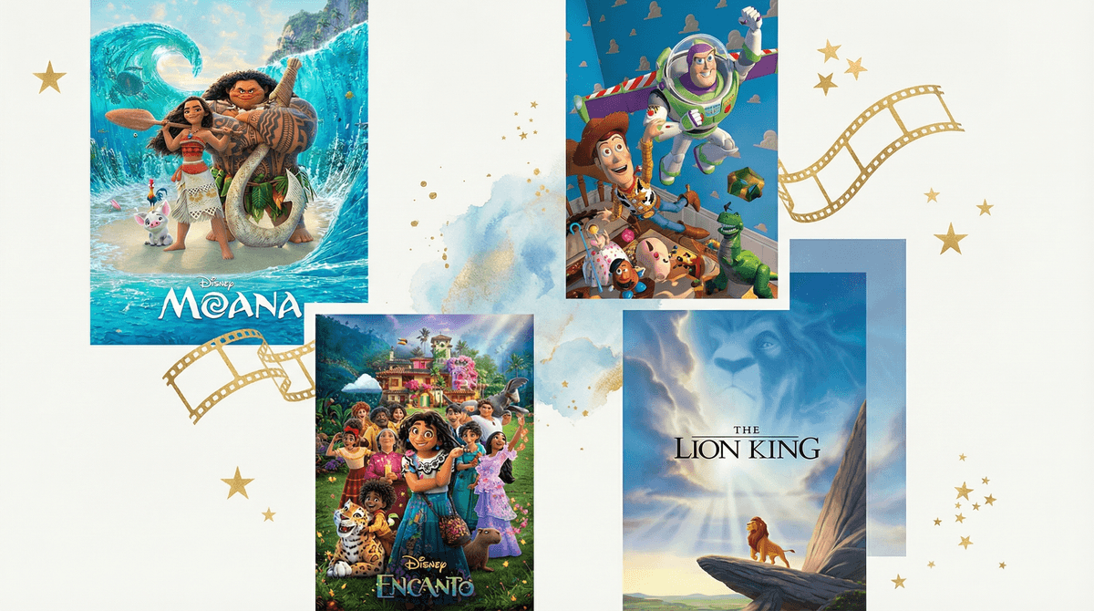 Illustration for Disney Movies by Age: Best Films for Toddlers to Tweens