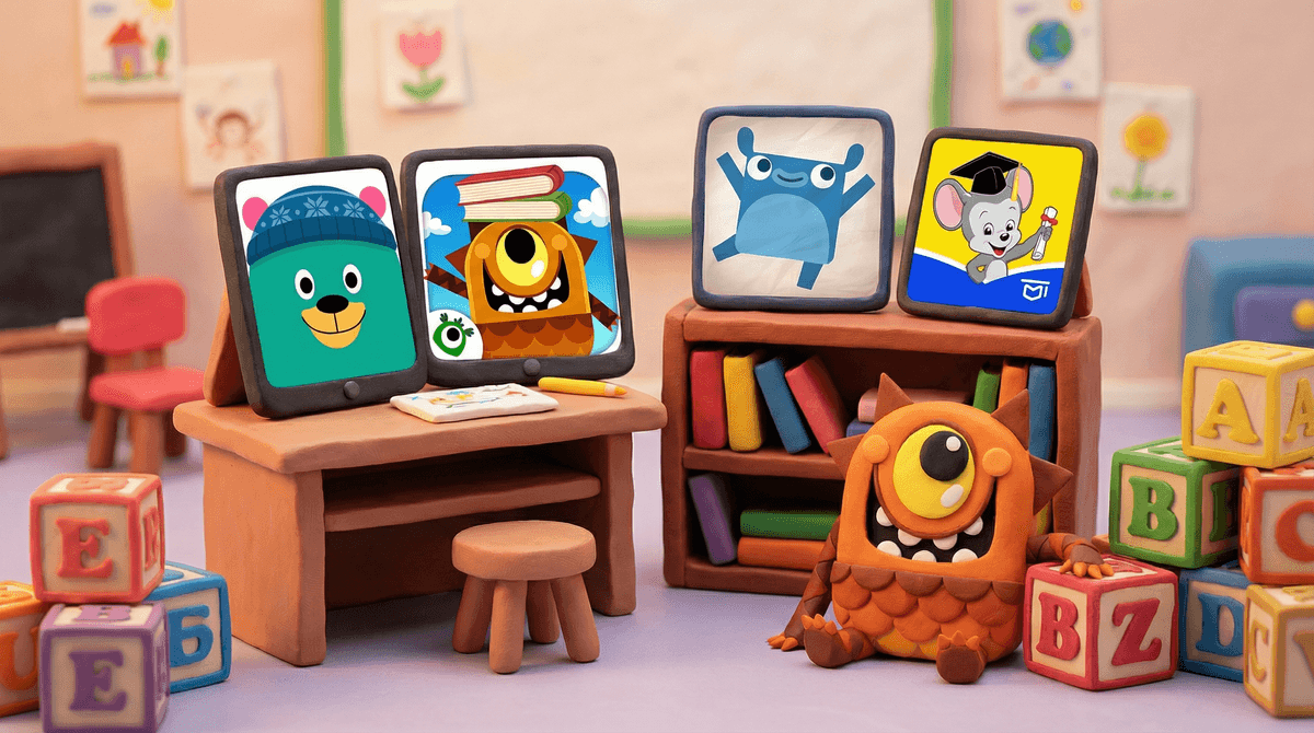 Illustration for Learning Games for Kindergarten: 15 Top-Rated Apps for 2026