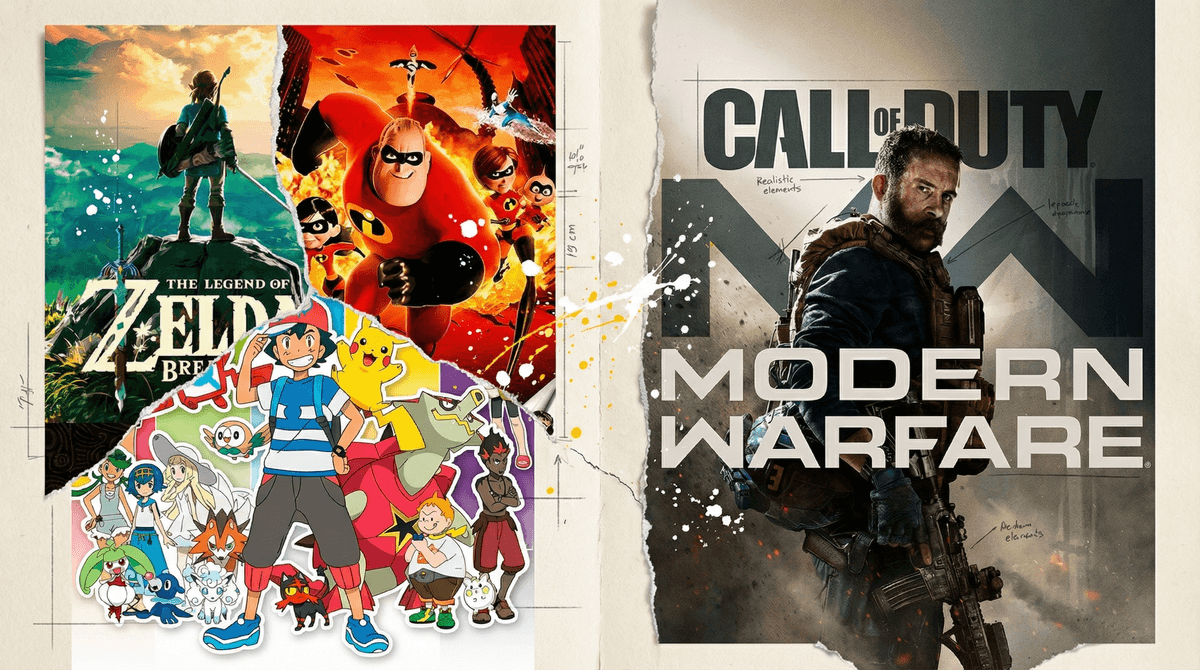 Illustration for Fantasy Violence in Games and Movies: What Parents Need to Know
