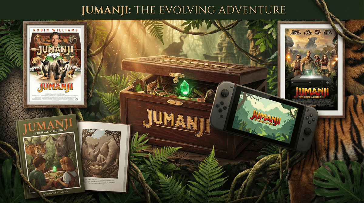 Illustration for Jumanji Age Rating: Why the 1995 Original is Rated PG