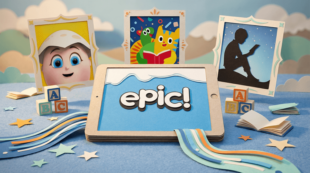 Illustration for Kindle Unlimited vs Epic!: Which Kids' Book App Is Better?