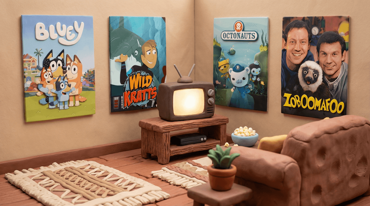 Illustration for The Ultimate Guide to Kids Shows with Animals