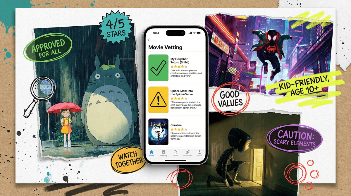 Illustration for The Ultimate Guide to Knowing What's in Movies Before Your Kids Watch