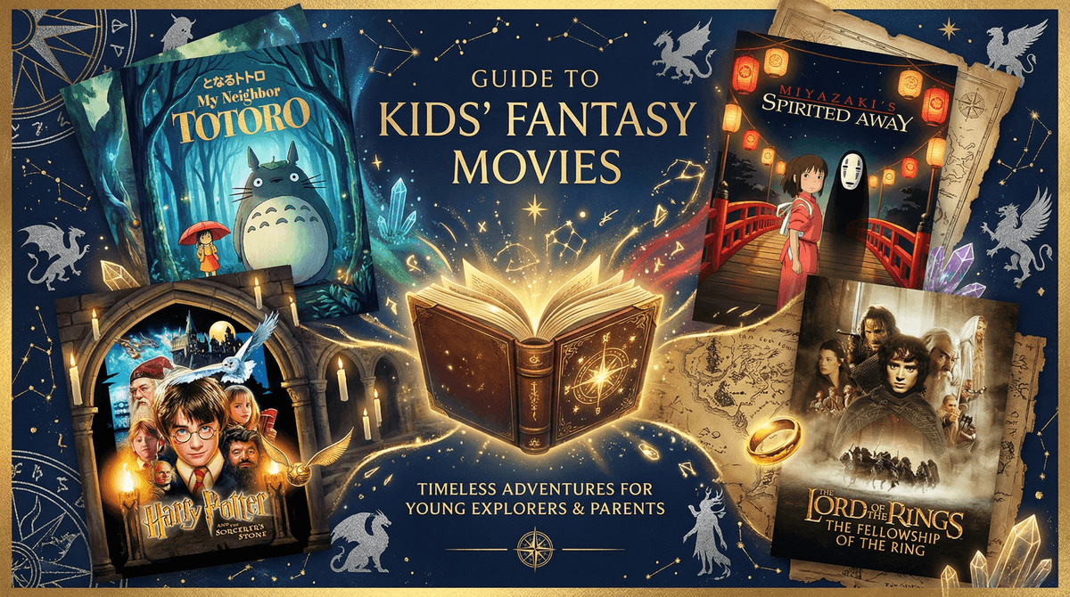 Illustration for The Ultimate Guide to Magical Kids' Fantasy Movies