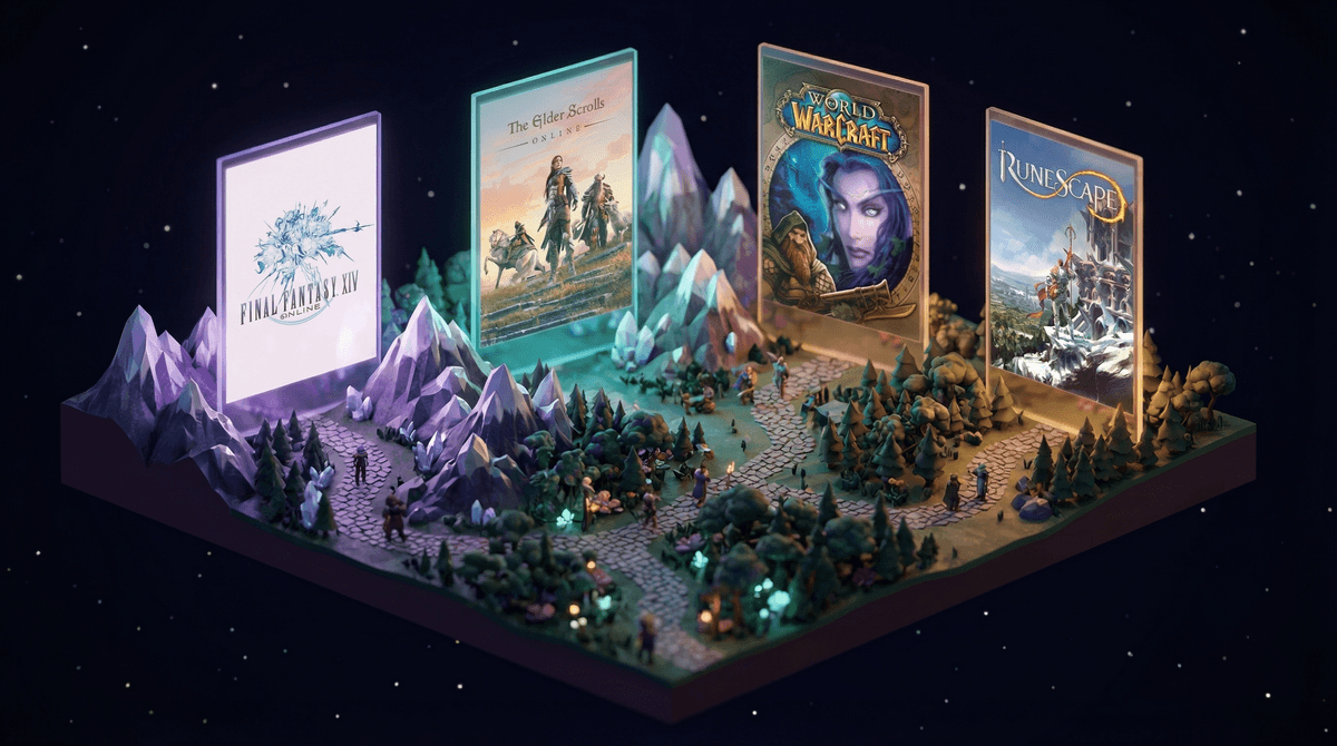 Illustration for The Ultimate Guide to MMO Games: What Parents Need to Know About Massively Multiplayer Online Worlds