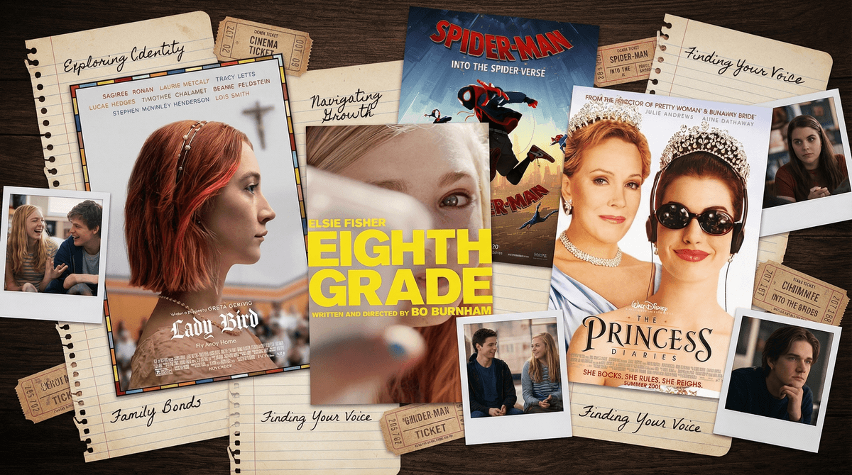 Illustration for The Ultimate Guide to Must-Watch Teen Movies for Family Movie Night