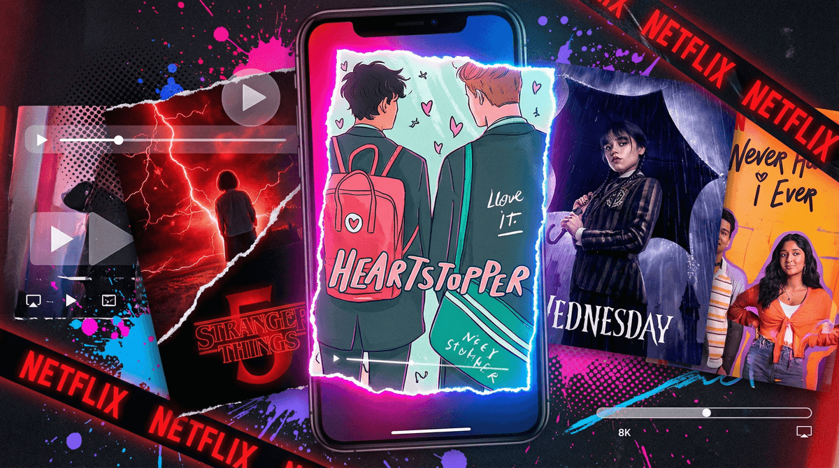 Illustration for The Ultimate Guide to Netflix Shows for Teens