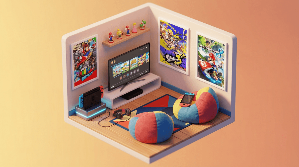 Illustration for The Ultimate Guide to Nintendo Switch Games for 8-Year-Olds
