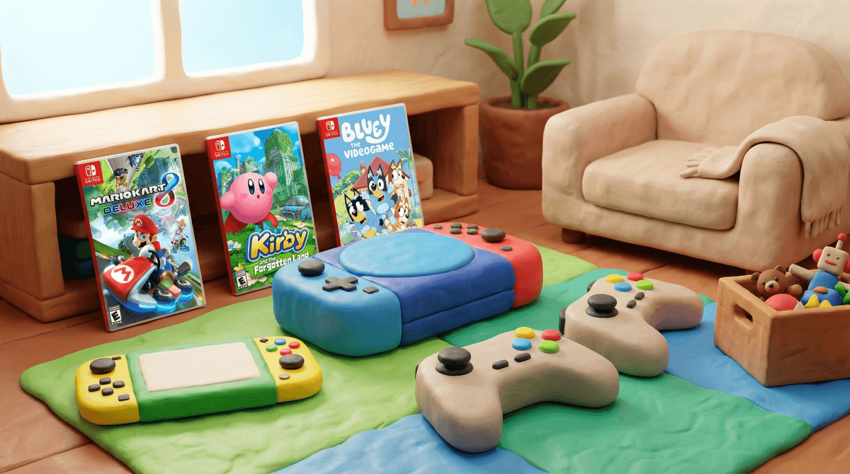Illustration for The Ultimate Guide to Safe and Fun Game Consoles for 3-Year-Olds